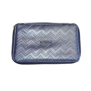 Missoni Exclusive Delta One Travel Case Pouch Blue Wave Zipper Ltd Edition